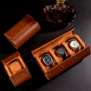 Porta-Relógio em Couro
