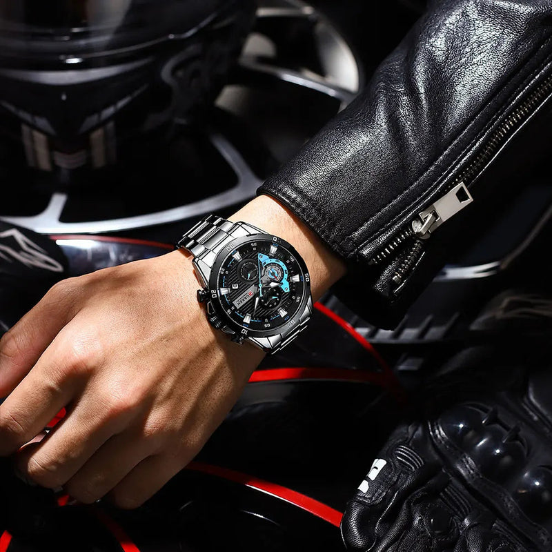 Relógio Masculino Esportivo Curren - Carbon