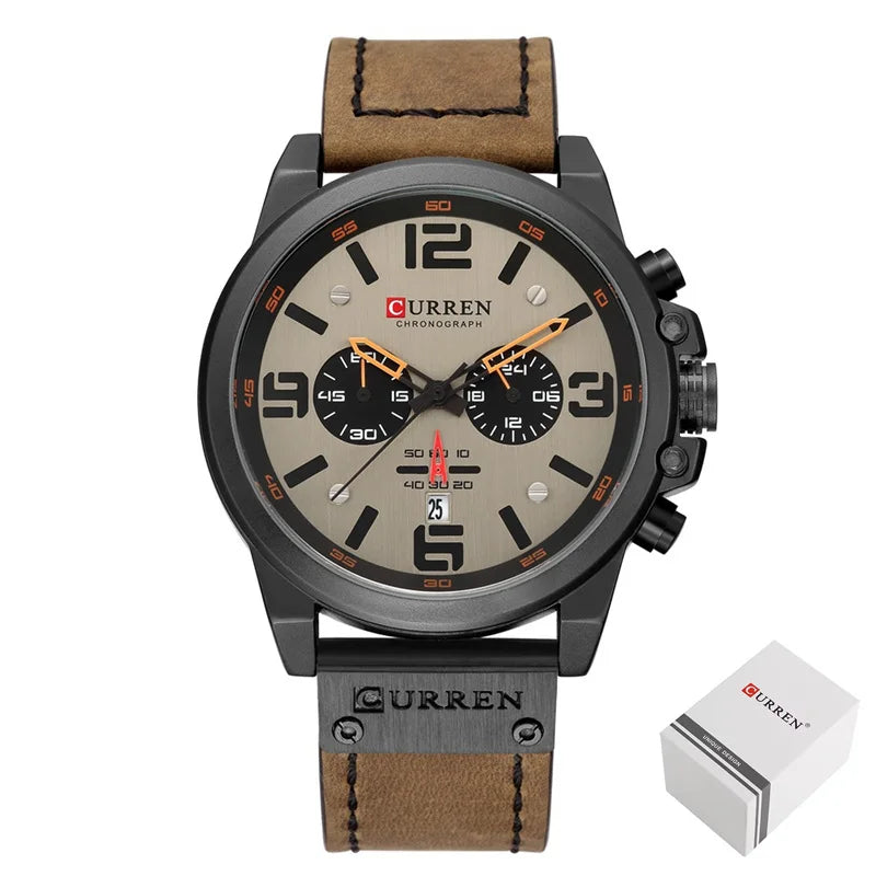 Relógio Masculino de Quartzo Curren - Zeitlauf