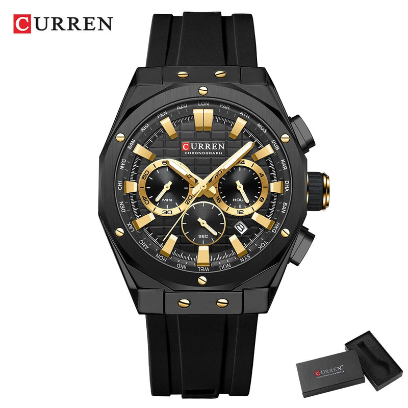 Relógio Masculino de Quartzo Curren - Sturmrad