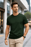 Camiseta Masculina Premium em Algodão Pima