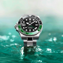 Relógio Automático Pagani Design - Green Nautilus