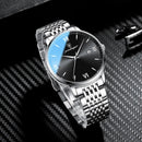 Relógio fino em aço inoxidável Poedagar - Grand Celeste