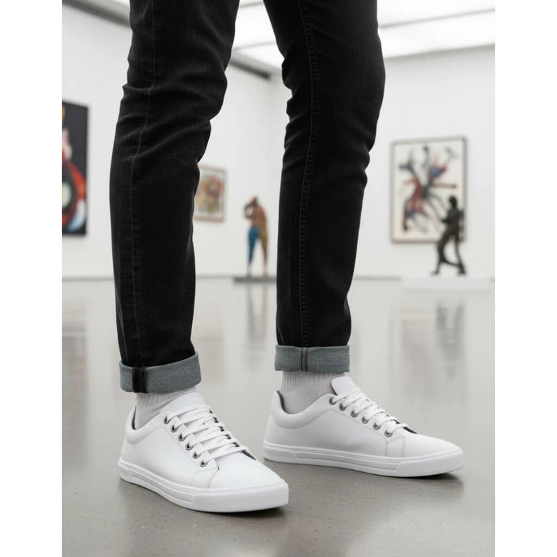 Sapatênis Masculino Executive Comfort – Couro Sintético Premium